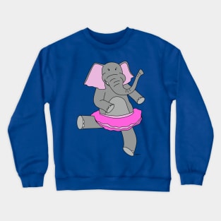 Dancing Elephant Crewneck Sweatshirt